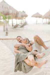 beach photoshoot in aruba